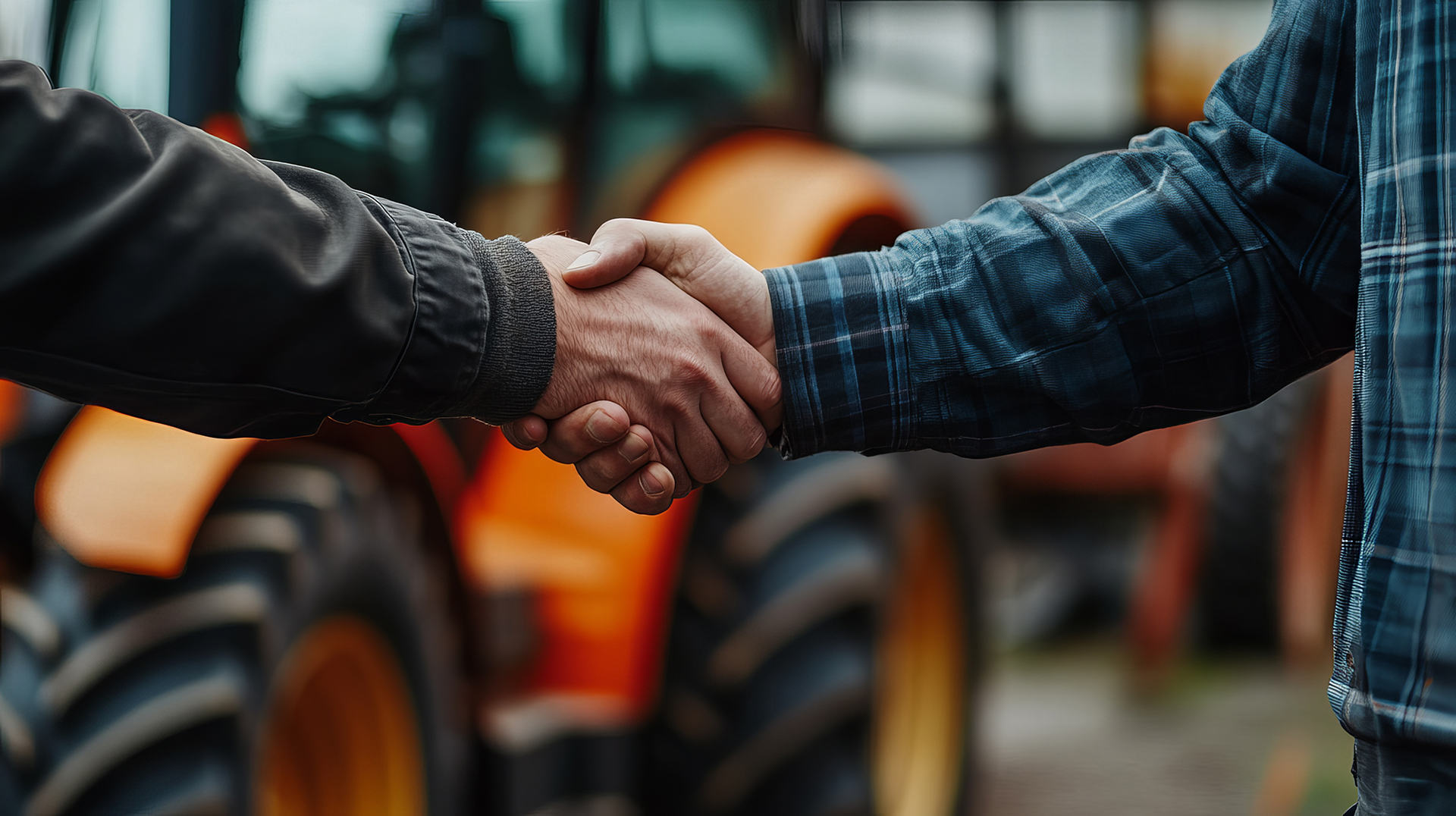 Purchasing a new tractor agricultural machine